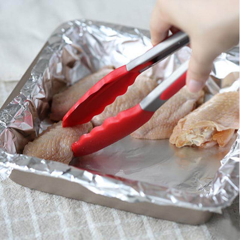 Silicone Mini Food Tong Cooking Clip - Image 3
