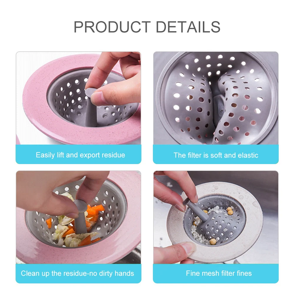 Silicone Sink Strainer Waste Plug - Image 6