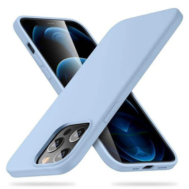 Silicone Slim Rubber Business iPhone 12 Case - Image 15