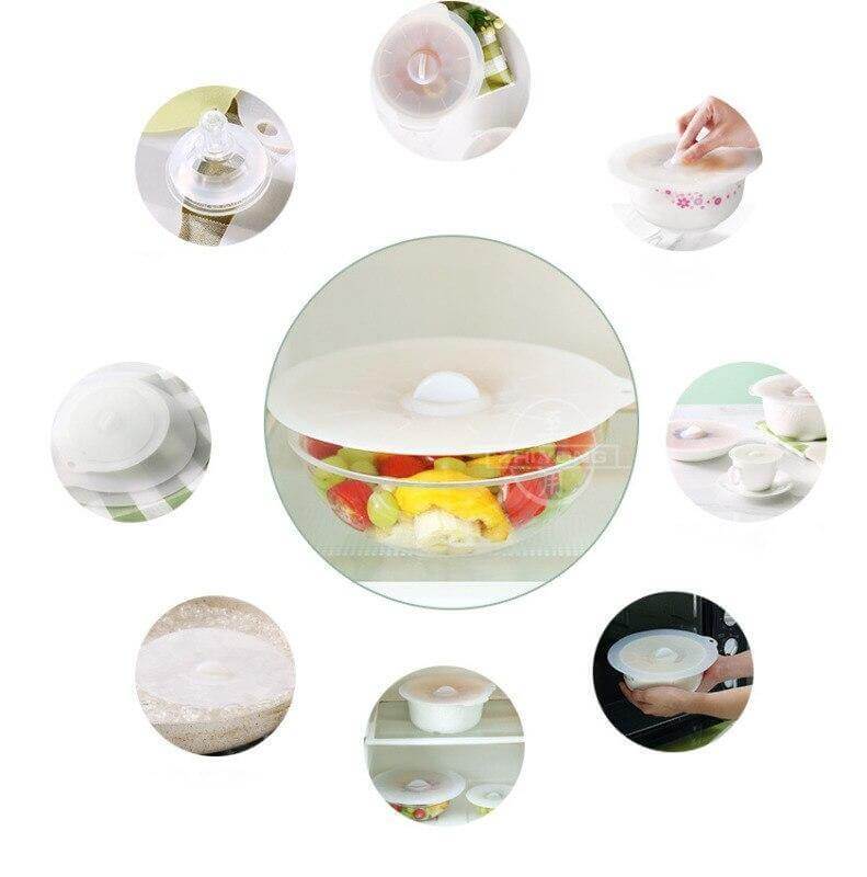 Silicone Stretch Bowl Lid Set - Image 12