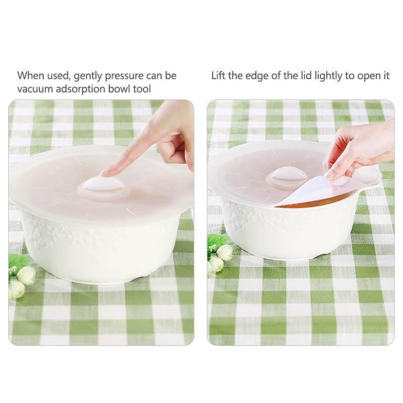 Silicone Stretch Bowl Lid Set - Image 3