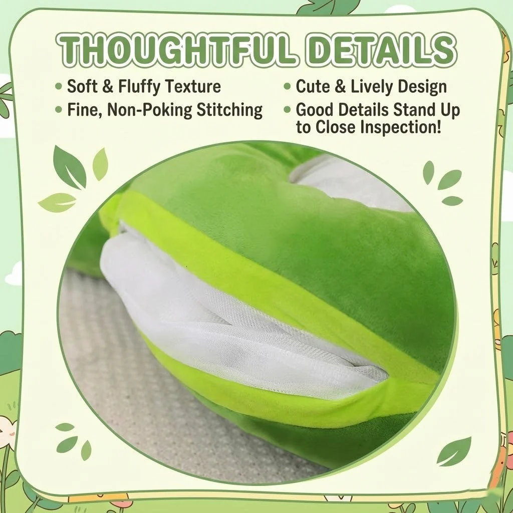 Silly Squash Couple Plush Head Pillow - Image 6