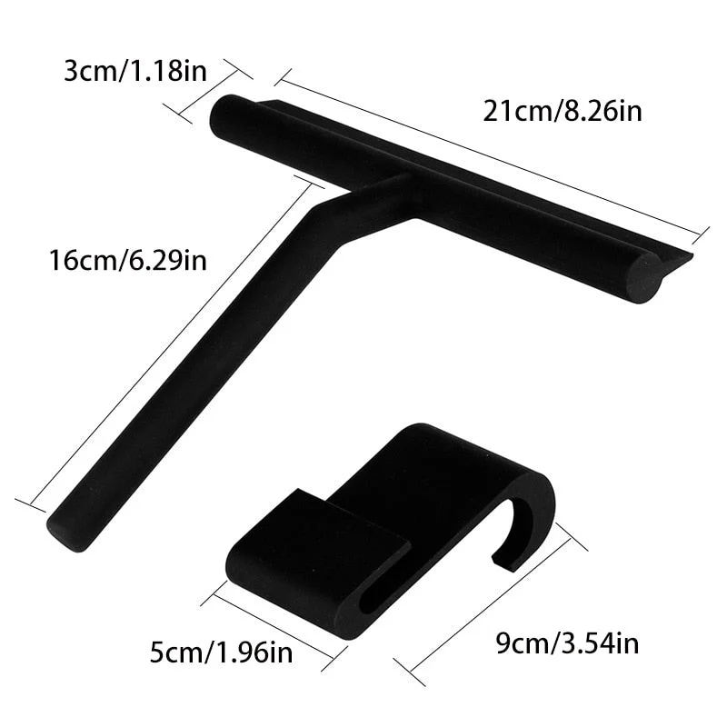 Simple Cleaner Adjustable Bathroom Wall-Mounted Wiper - Image 8