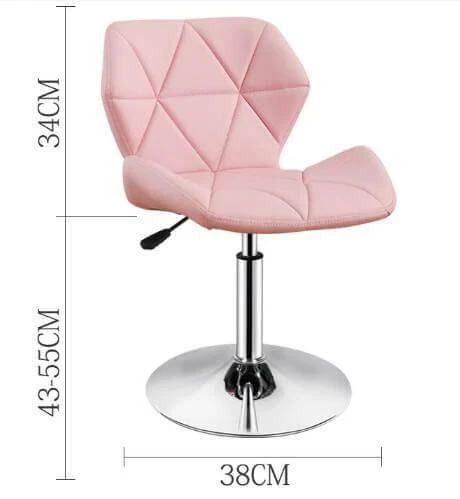 Simple Colorful Modern Office Home Bar Stools - Image 13