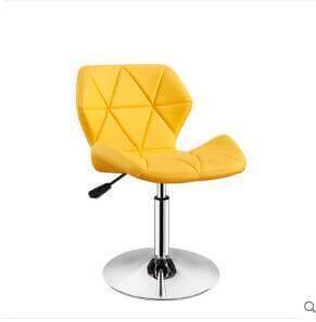 Simple Colorful Modern Office Home Bar Stools - Image 2