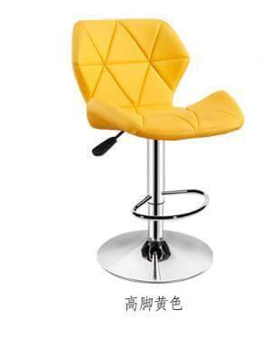 Simple Colorful Modern Office Home Bar Stools - Image 8