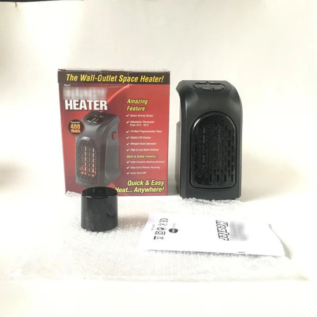 Simple Electric Wall Socket Heater Fan - Image 6