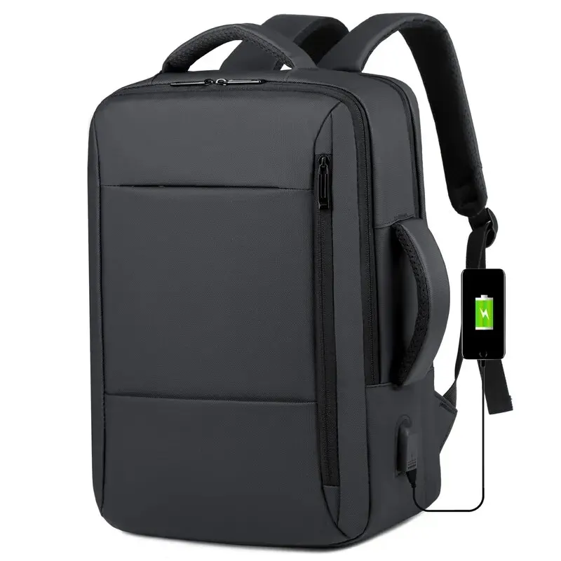 Simple Life USB Charging Business Backpack - Image 3