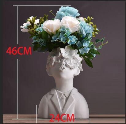 Simple Modern Resin Kid Vases - Image 7