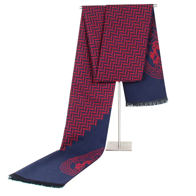 Simple Plaid Scarf Father - Image 2