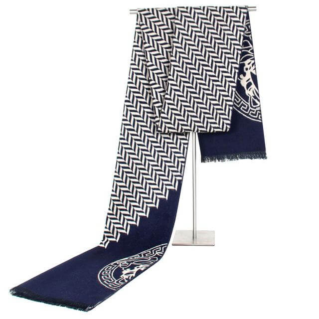 Simple Plaid Scarf Father - Image 5