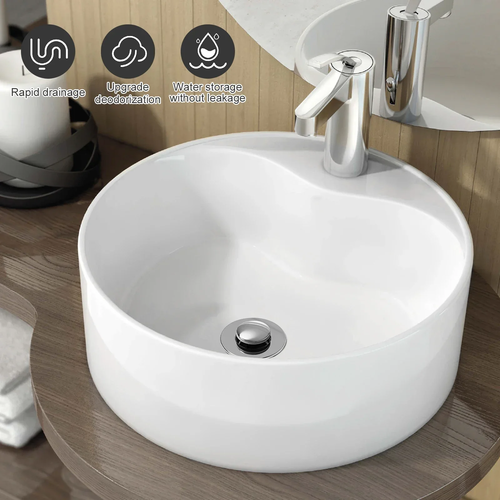Sink Drain Anti-Odor Hair Catcher Filter - Image 7