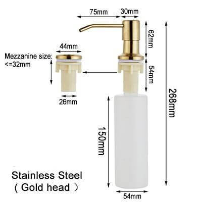 Sink Mounted Soap Dispenser - Image 10
