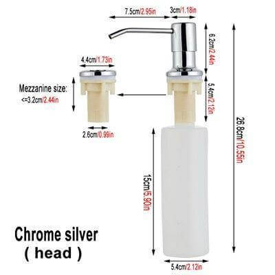 Sink Mounted Soap Dispenser - Image 11