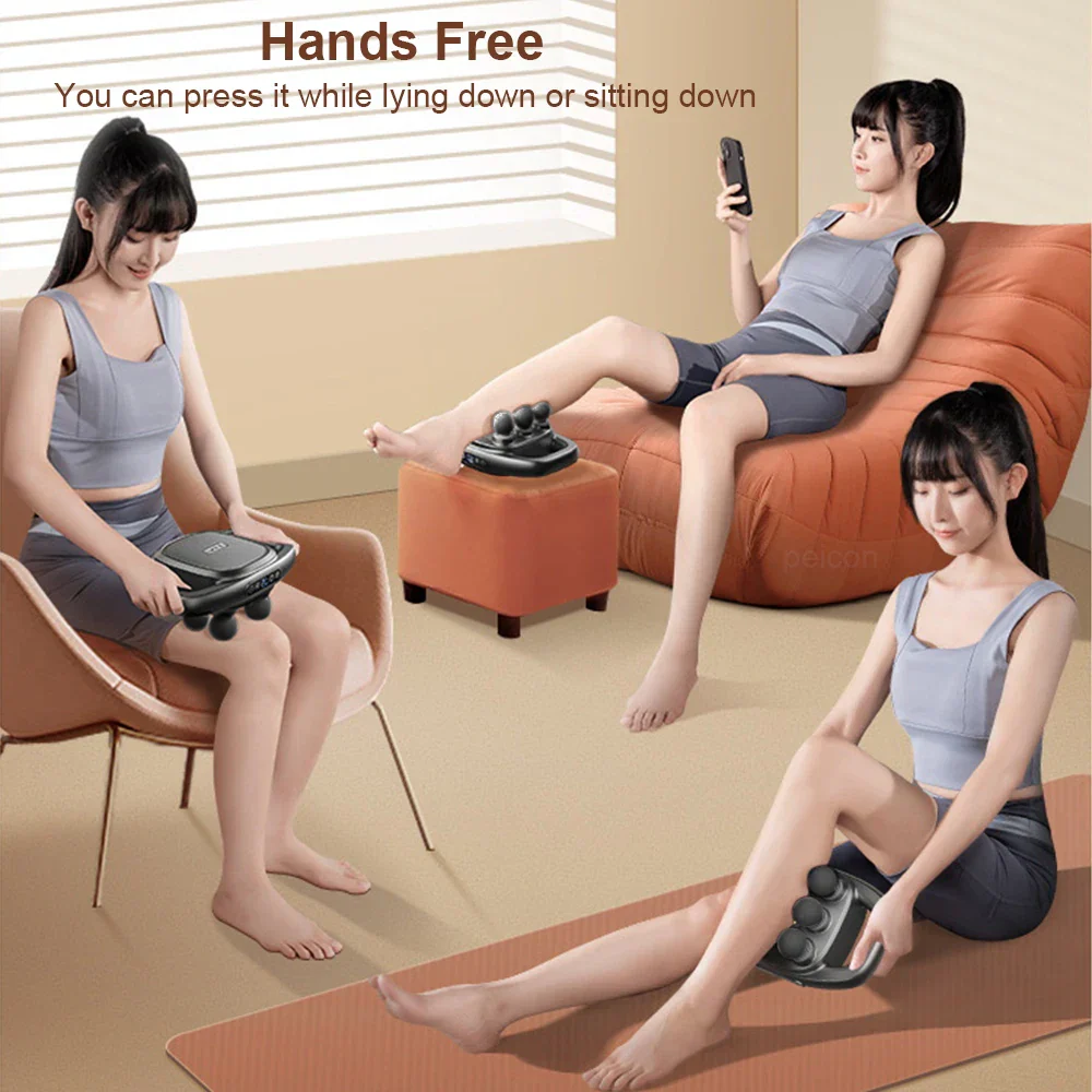 Six-Head Muscle Relief Massager Gun - Image 2