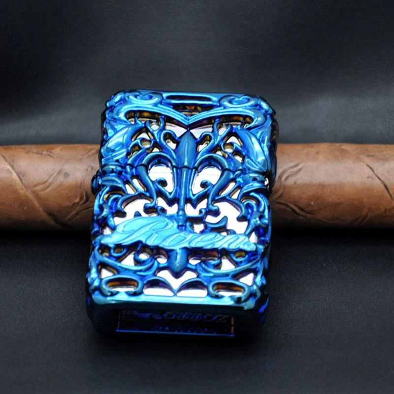 Skeleton Armor Retro Kerosene Lighter - Image 2