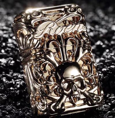 Skeleton Armor Retro Kerosene Lighter - Image 3