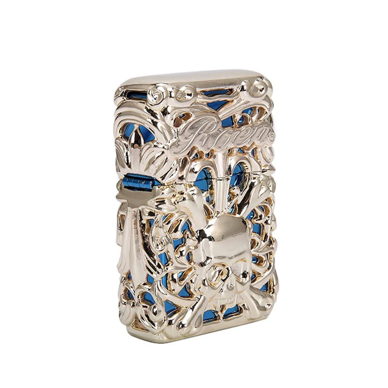 Skeleton Armor Retro Kerosene Lighter - Image 8