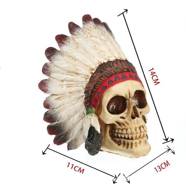 Skull Resin Skeleton Army Figurine Halloween Decoration - Image 13