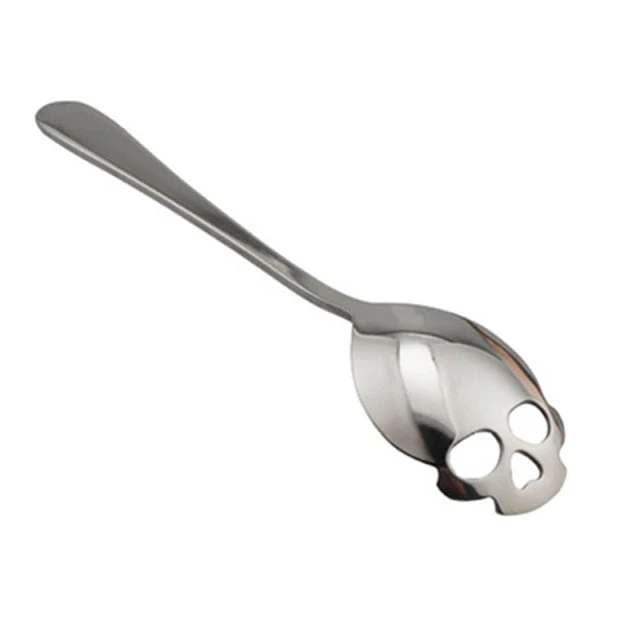 Skull Shaped Stainless Steel Spoon - Image 8