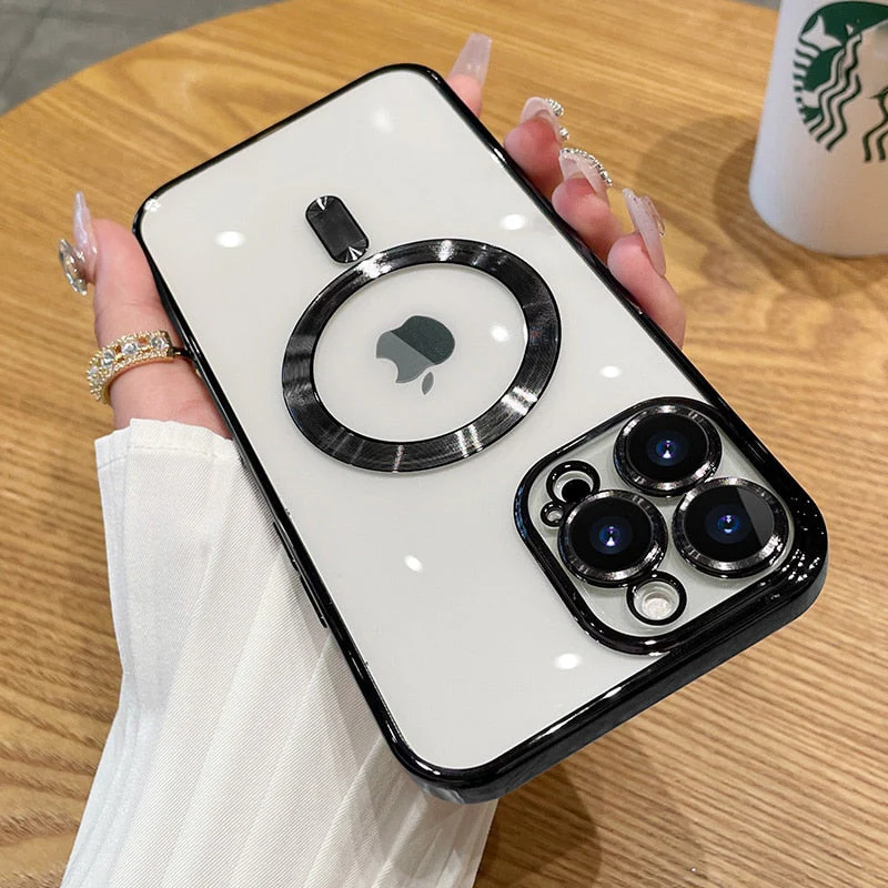 Sky Clear Transparent Silicone iPhone Case - Image 11
