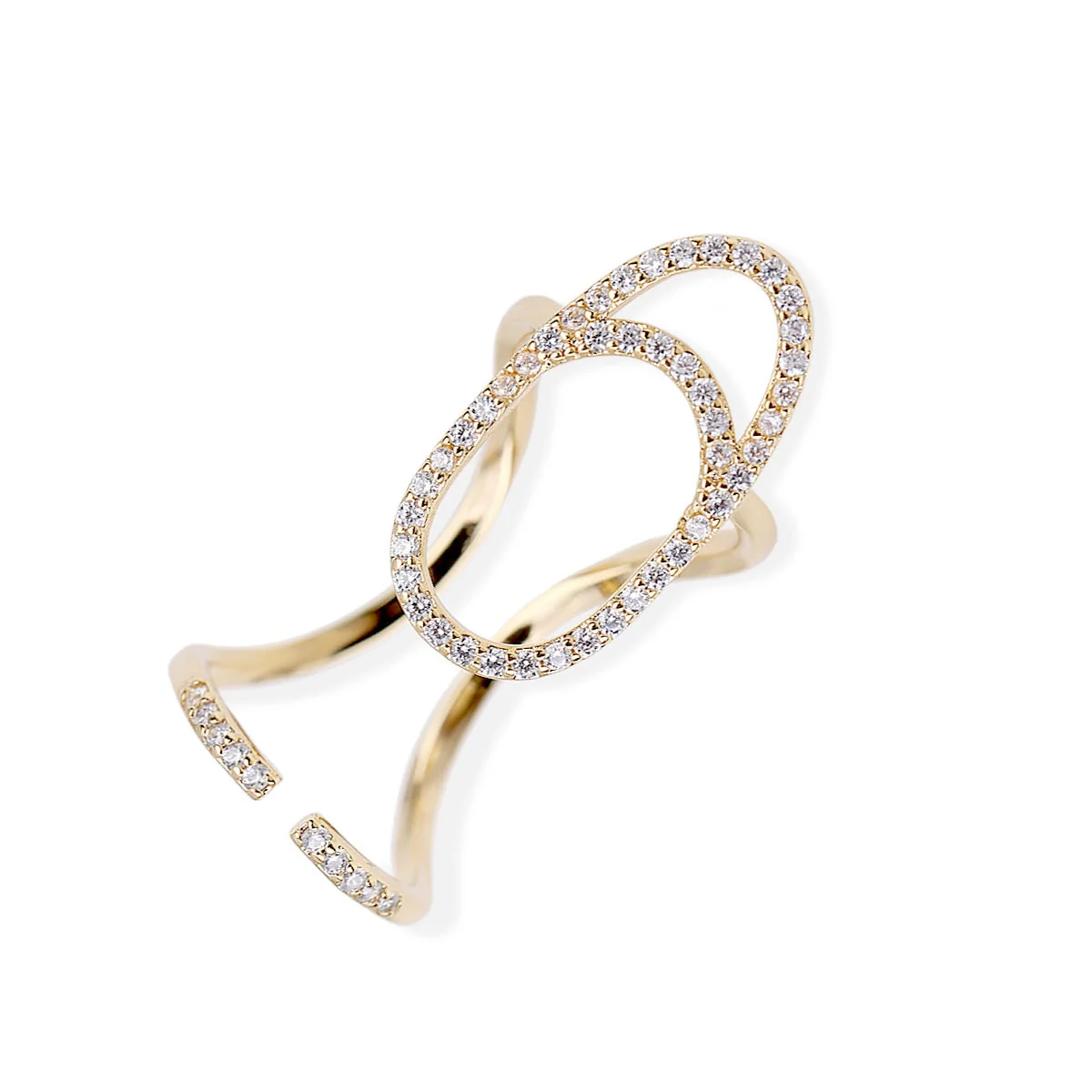 Sleek Line Gothic Metal Thin Nail Rings - Image 20