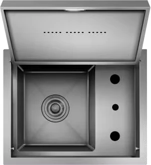 Sleek Multifunctional Cup Washer Modern Hidden Sink - Image 7