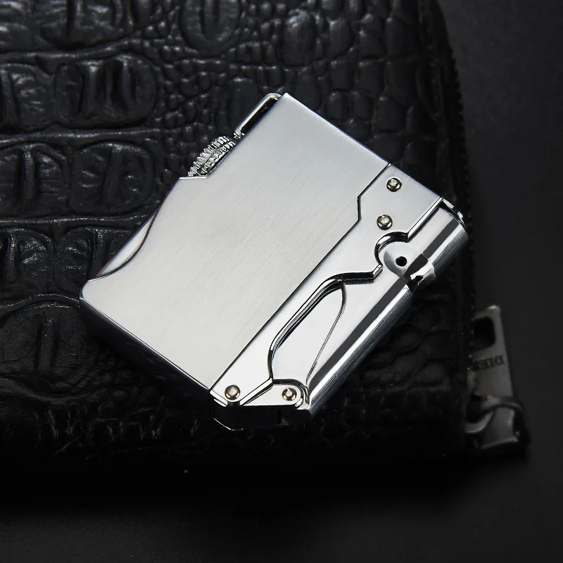 Sleek Torch Style Windproof Butane Lighter - Image 5