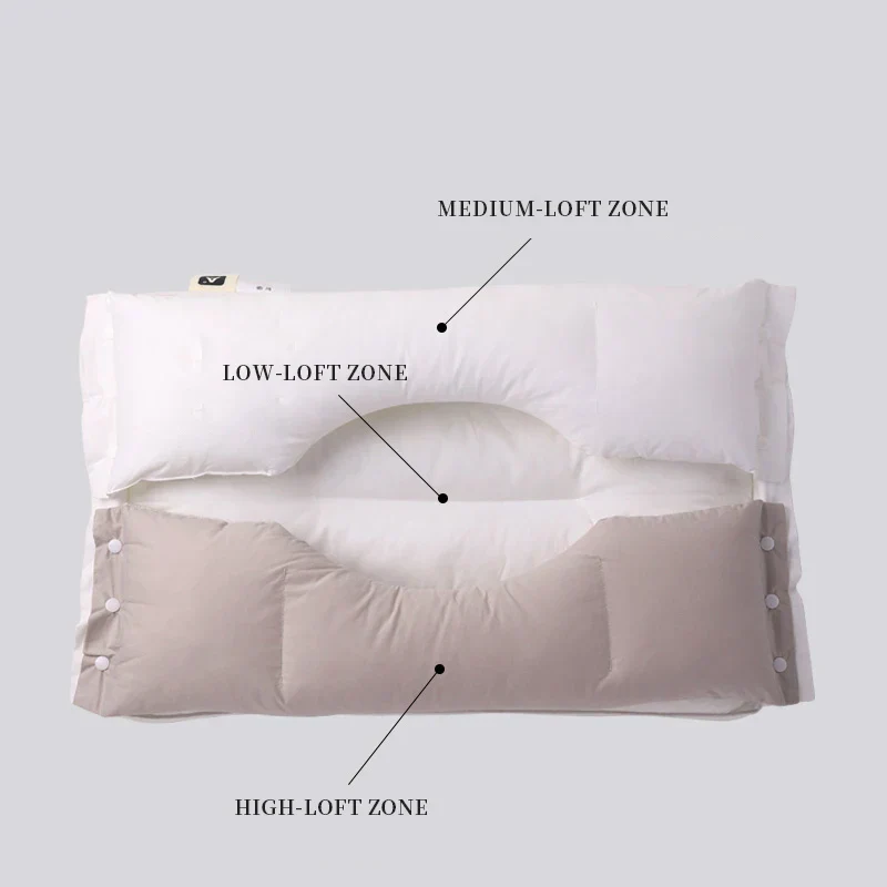 Sleep More Multi-Height Orthopedic Comfort Pillow - Image 5