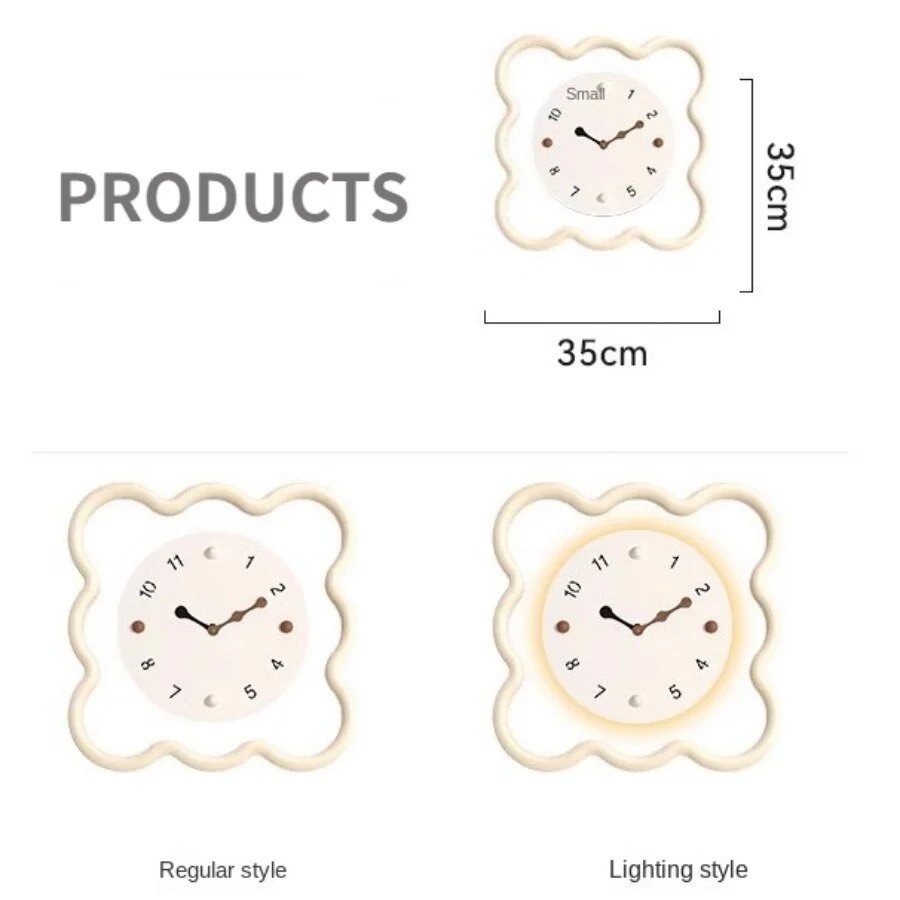 Sleepy Cloud Silent Wall Clock - Image 4