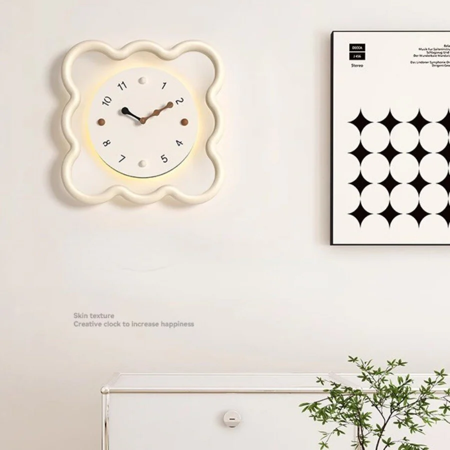 Sleepy Cloud Silent Wall Clock - Image 5