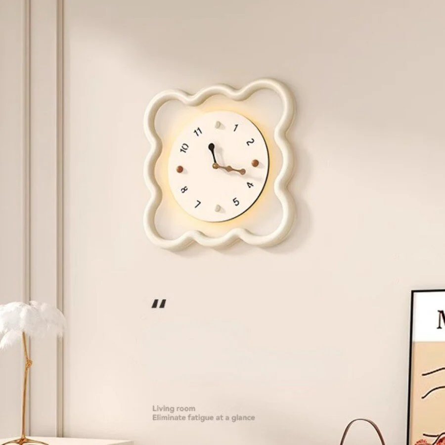 Sleepy Cloud Silent Wall Clock - Image 6
