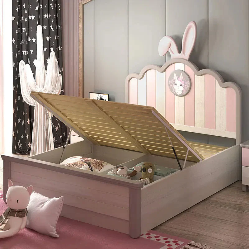 Sleepy Rabbit Wooden Kids Bed - Image 3