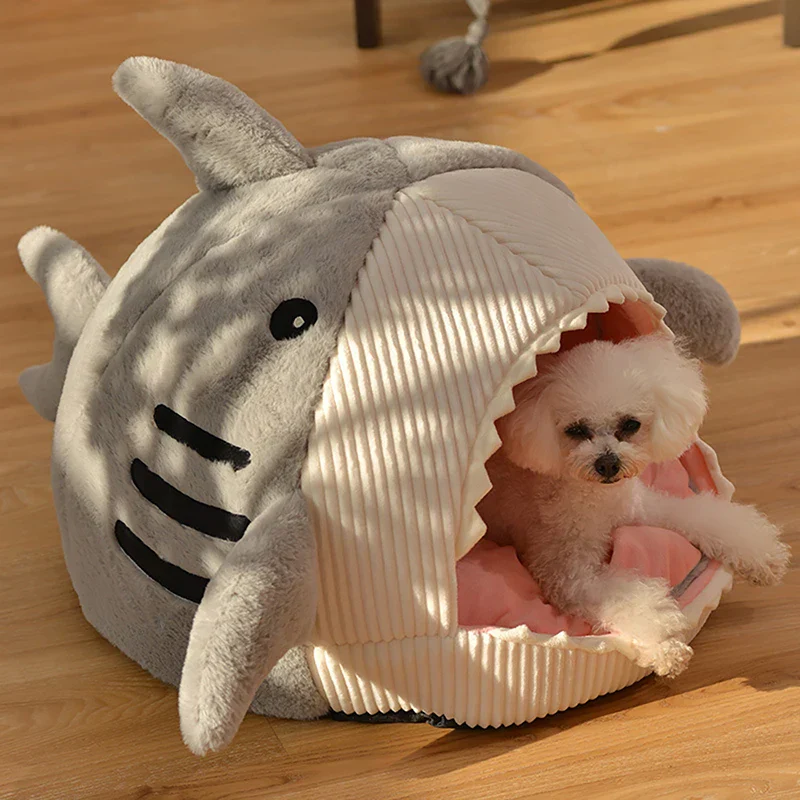 Sleepy Shark Portable Warm Pet House - Image 8