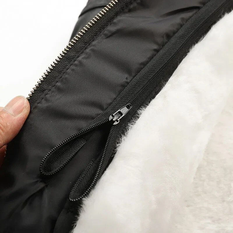 Sleeveless Casual Leather Adventurer Vest - Image 5