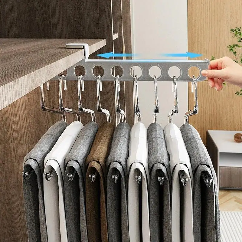 Slide Hang Retractable Closet Hanger Rack - Image 5