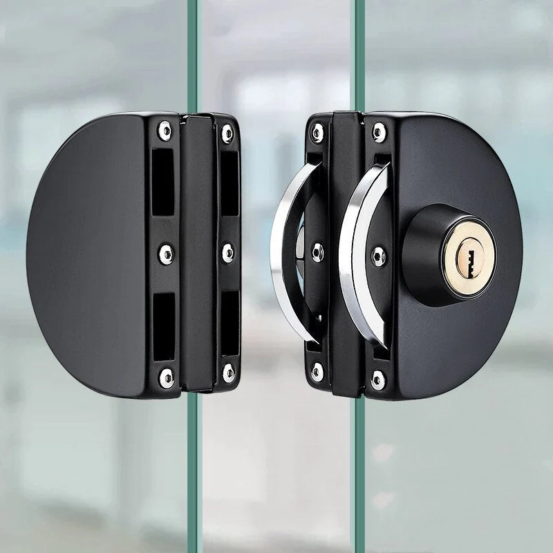 Sliding Door Stainless Steel Safety Glass Door Lock - Image 15