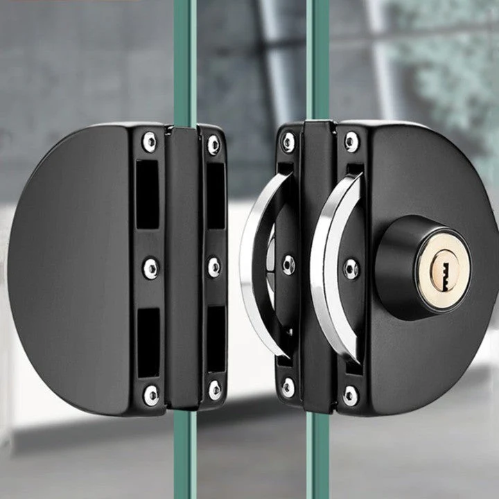 Sliding Door Stainless Steel Safety Glass Door Lock - Image 2