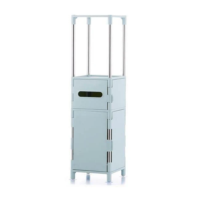 Small Bathroom Floor Cabinet Organizer - Image 5