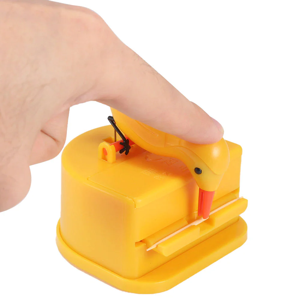 Small Bird Lovely Automatic Toothpick Holder - Image 3