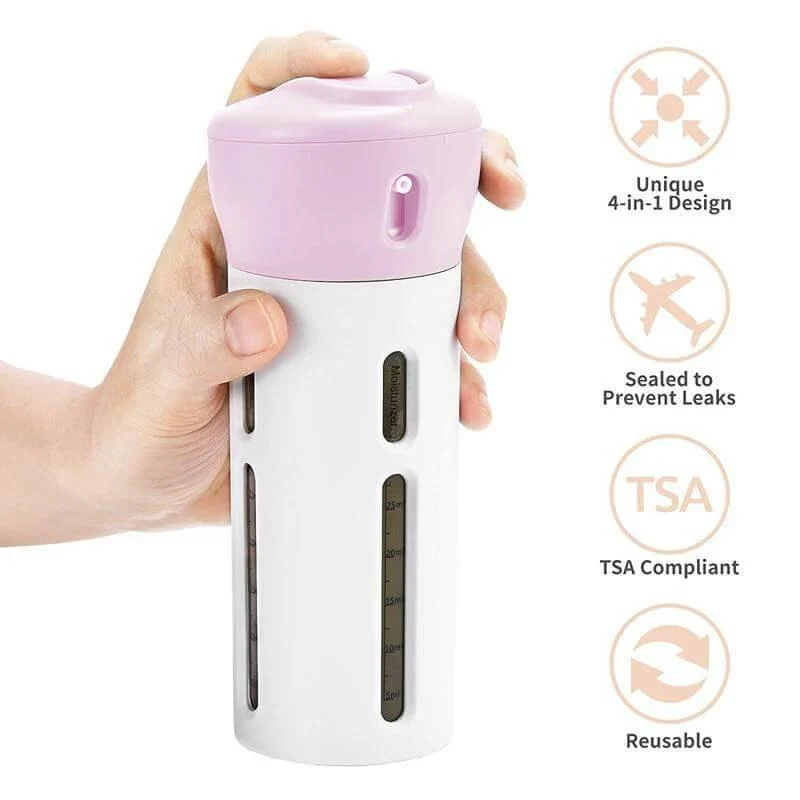 Smart 4-In-1 Travel Bottles Set - Image 6