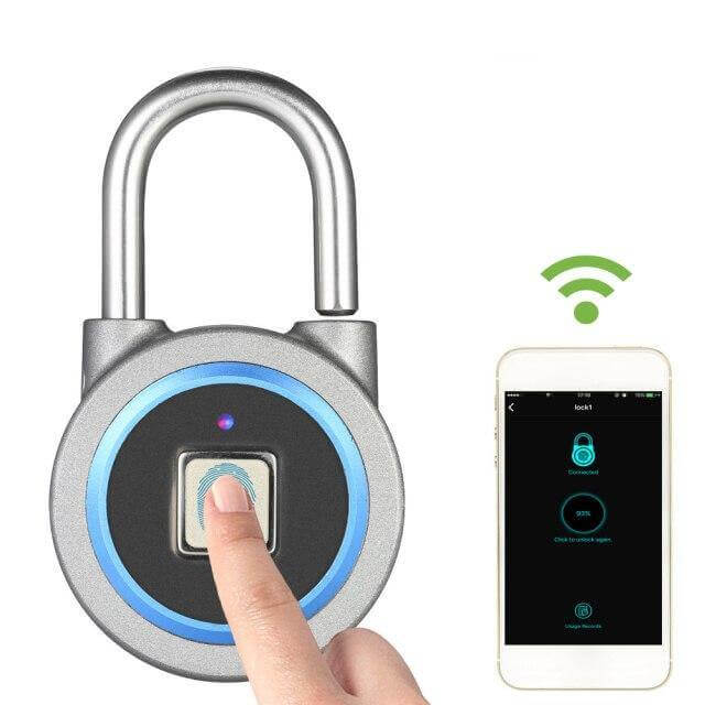 Smart Anti-theft Fingerprint Keyless Padlock - Image 10