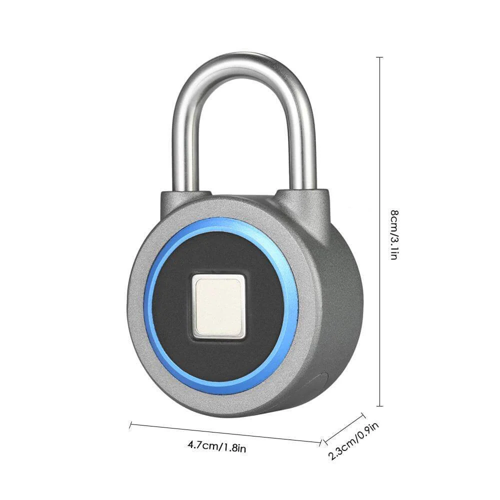 Smart Anti-theft Fingerprint Keyless Padlock - Image 12