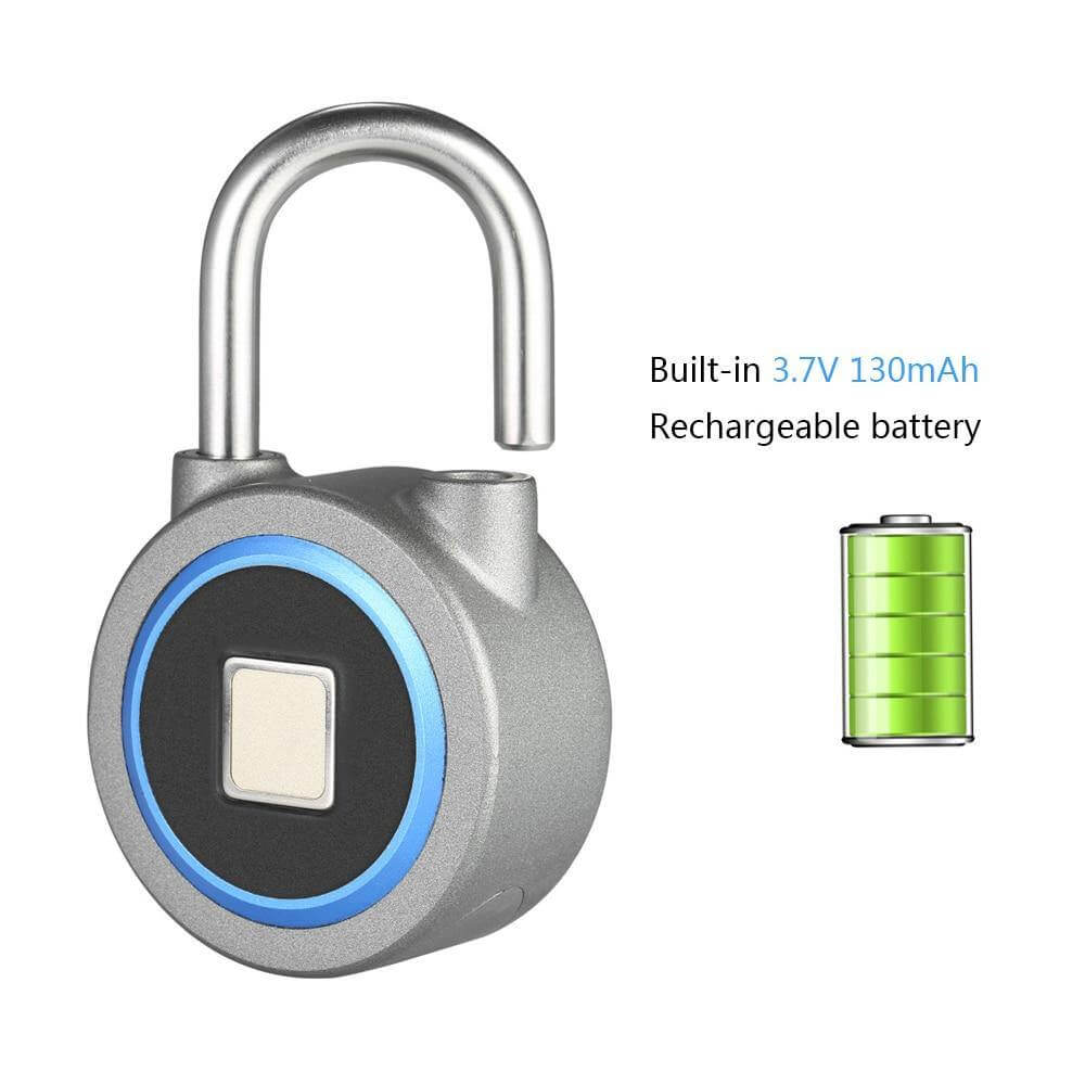 Smart Anti-theft Fingerprint Keyless Padlock - Image 6