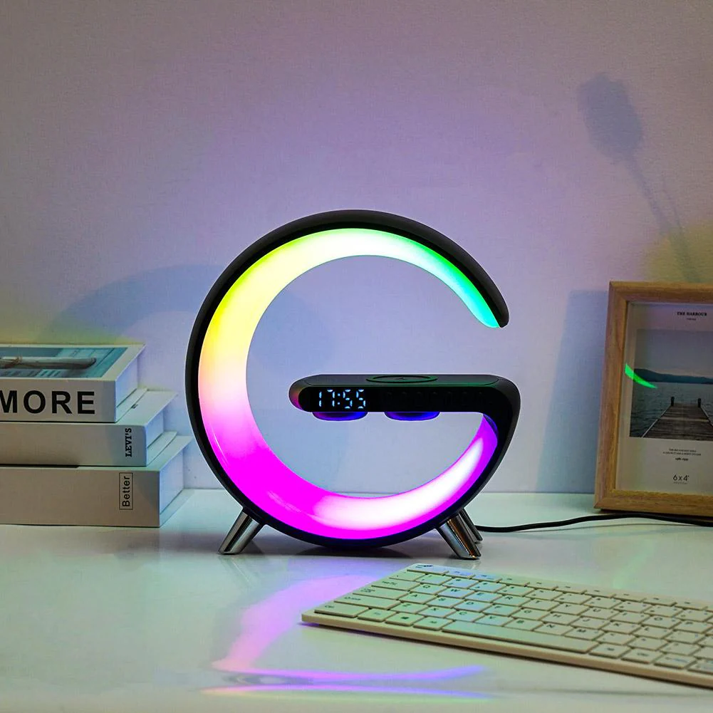 Smart Aurora Wireless Charger Bluetooth Speaker - Image 7
