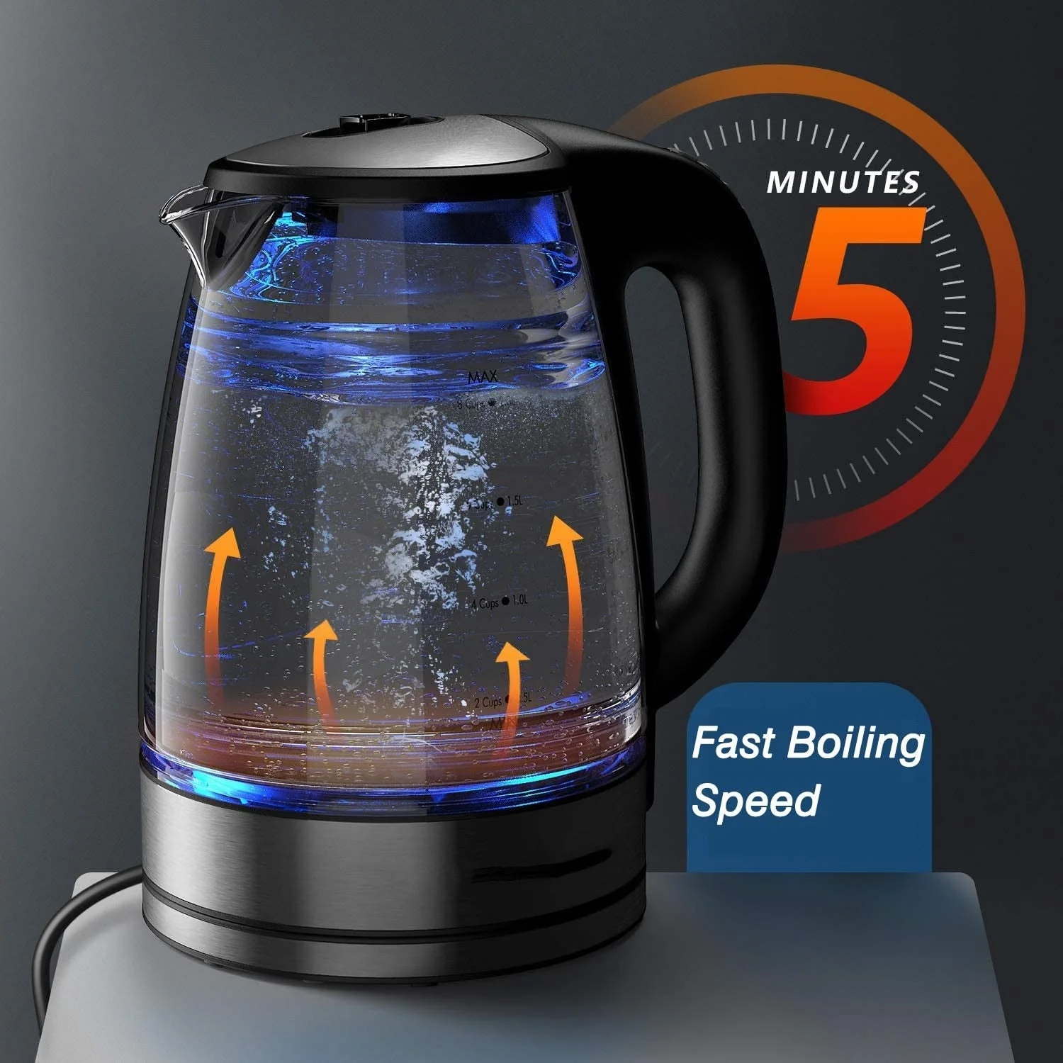 Smart Auto Temperature Electric Kettle - Image 2