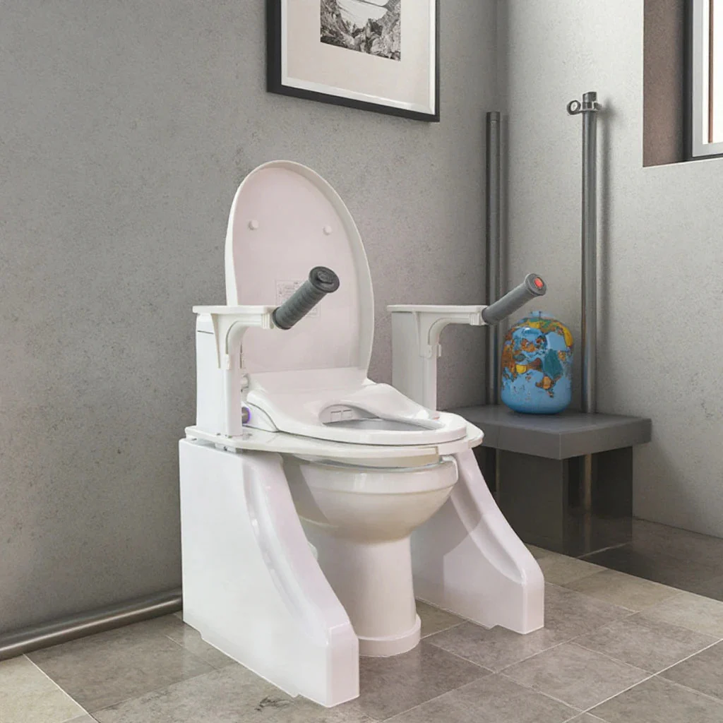 Smart Automatic Elderly Support Toilet Lift Seat - Image 5