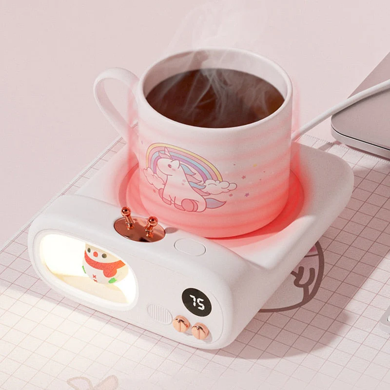Smart Cute Pet Coffee Warmer Coaster - Image 6