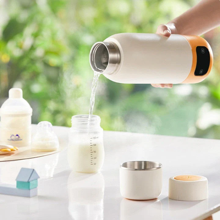 Smart Digital Adjustable Temperature Travel Heating Thermos - Image 5