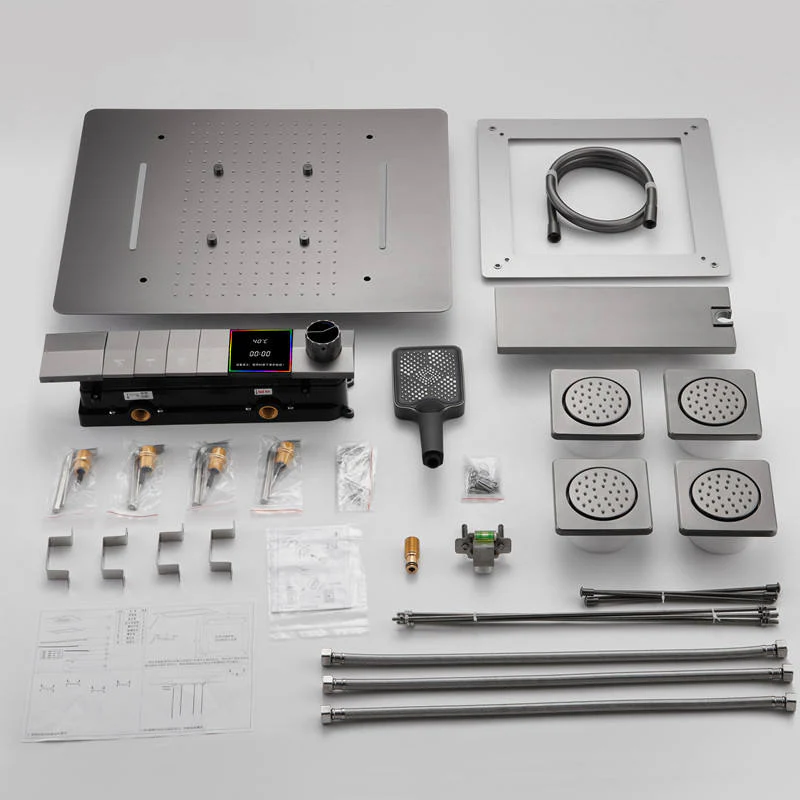 Smart Digital Touchscreen Multi-Jet Rainfall Shower System - Image 5